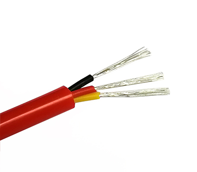High Temperature Tin Plated Copper Wire 3 Core Silicone Electrical Cables
