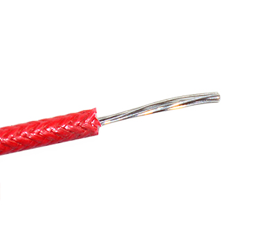 22AWG Aluminum Magnesium Alloy Wire 0.34mm2 Silicone Braided Fiberglass Wire