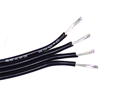 4Pin Flat Wire Cable Silicone Flexible FFC Flat Ribbon Cable 26AWG