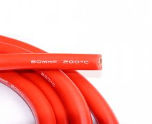 Wholesale 60mm2 Silicone Rubber Insulation 15mm Copper Cable for Househpld Appaliance
