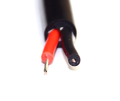 定造2芯18AWG耐高温高压硅胶电缆线25KV